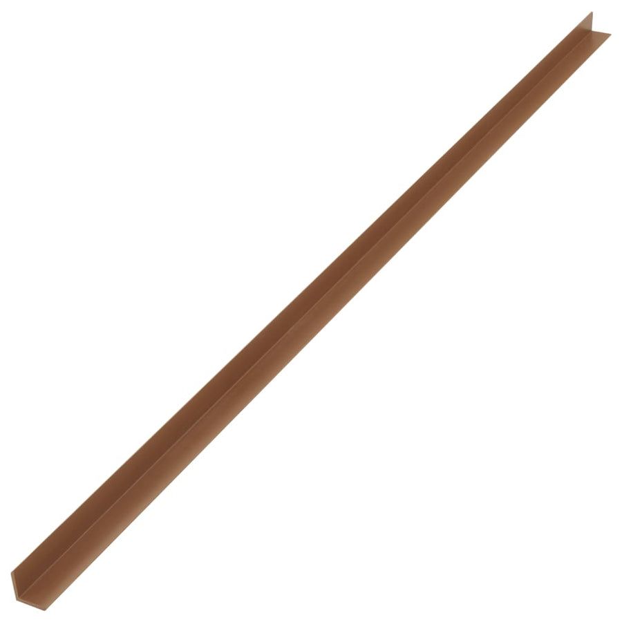 Terras Hoekplinten 5 St 70 Cm Hkc Ig Teakkleur