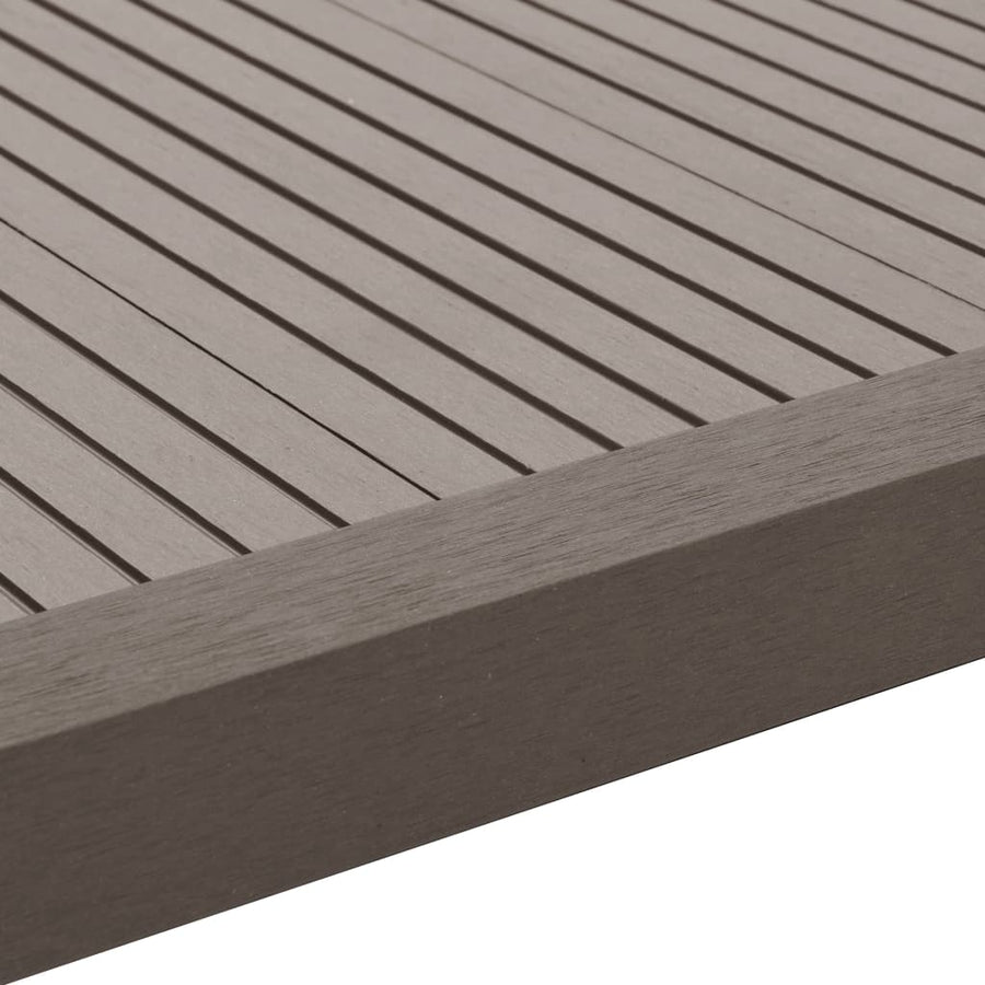 Terras Hoekplinten 5 St 170 Cm Hkc Donkerbruin