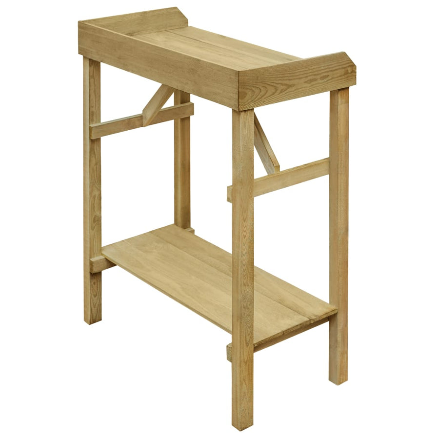 Oppottafel 75X40X90 Cm Geïmpregneerd Grenenhout