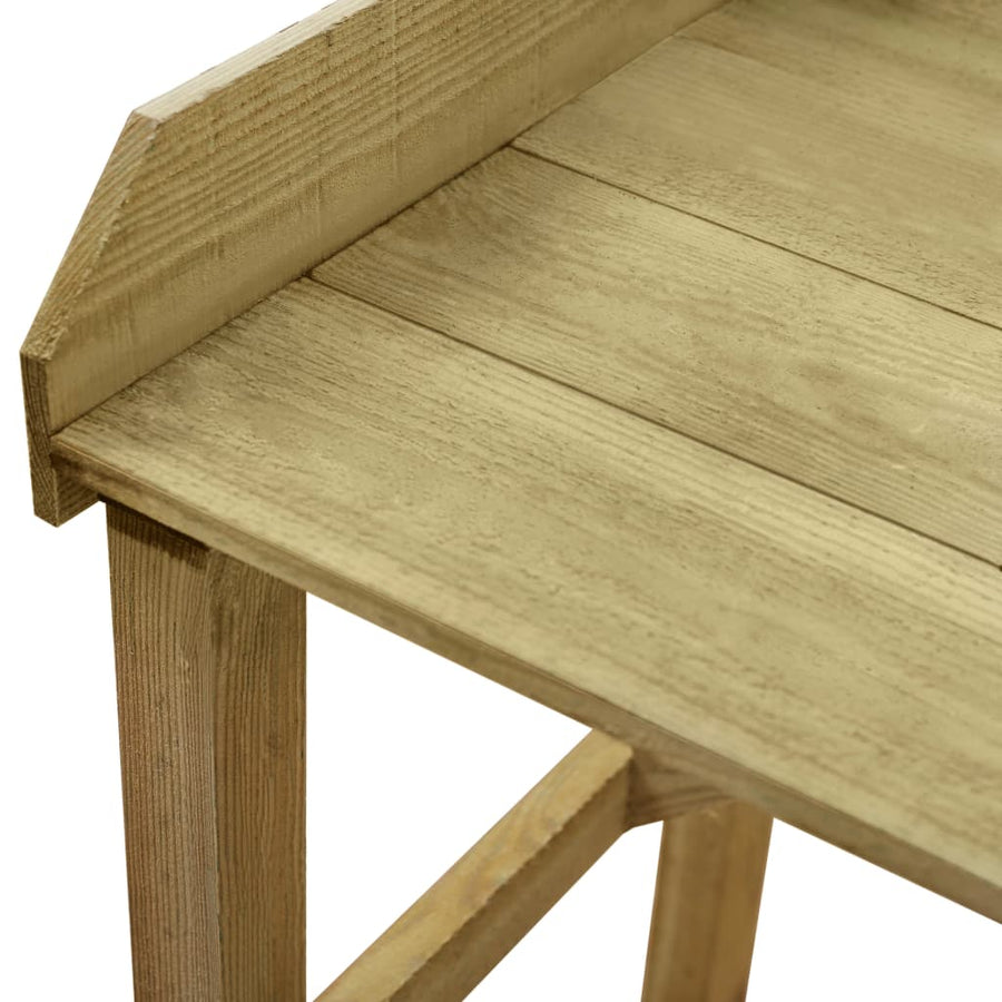 Oppottafel 75X40X90 Cm Geïmpregneerd Grenenhout