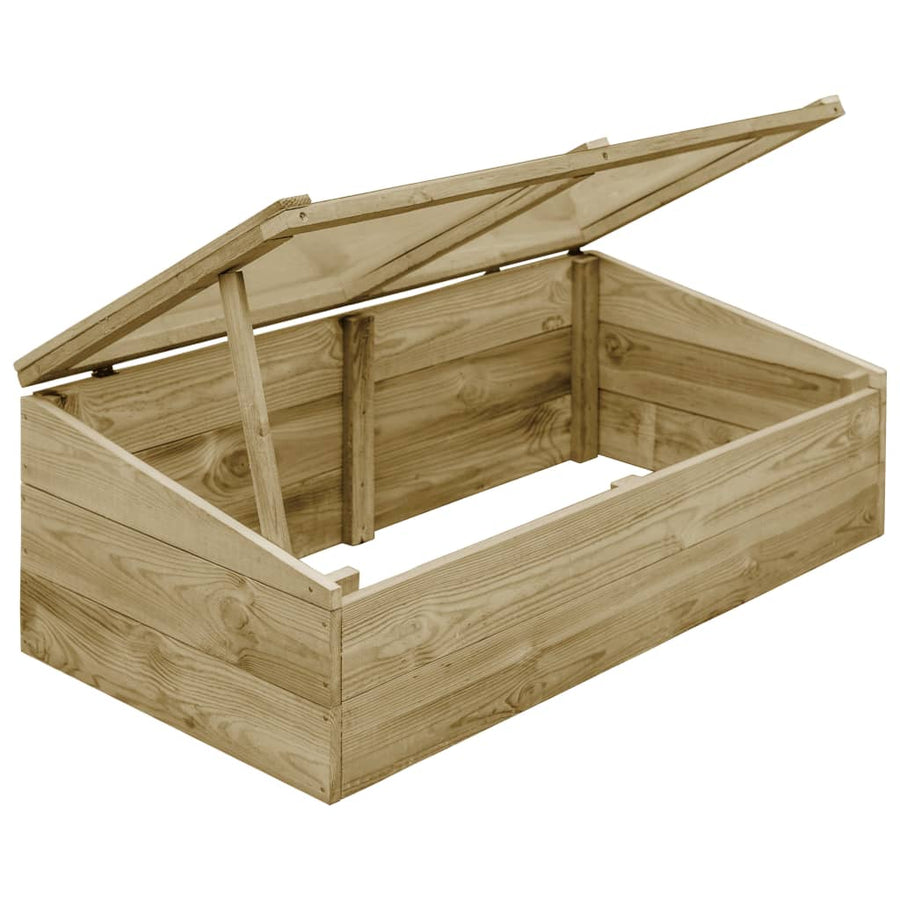 Kas Geïmpregneerd Grenenhout 100 x 50 x 35 cm