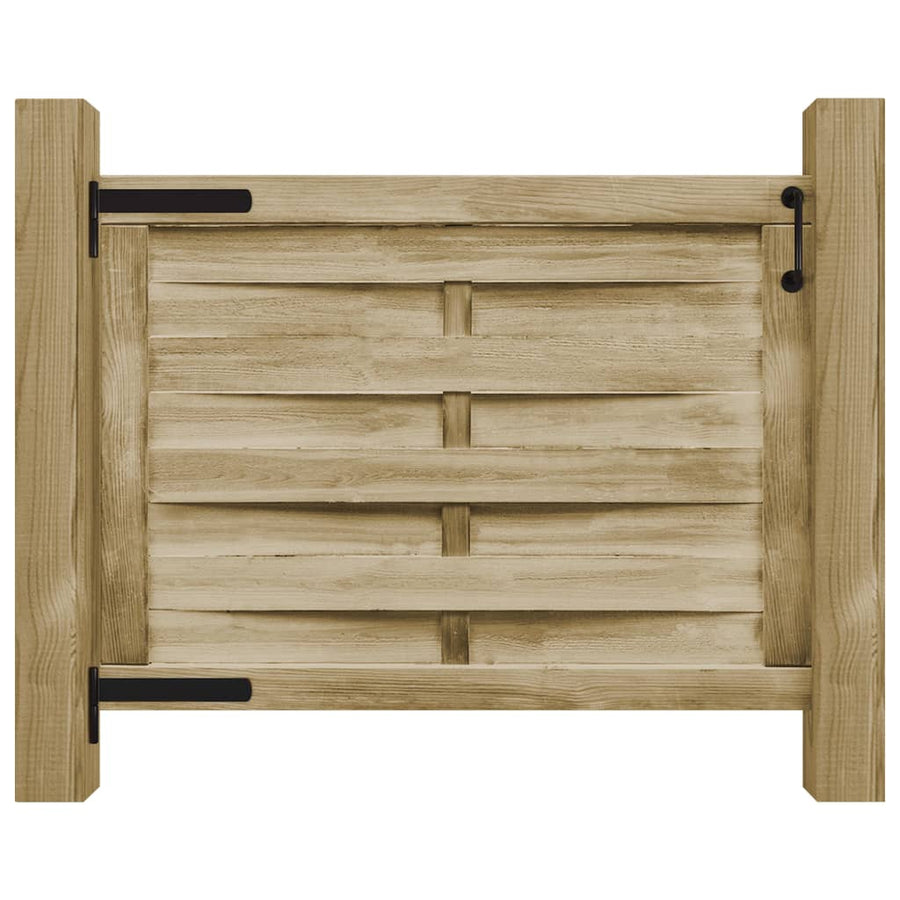Poort Groen Geïmpregneerd Grenenhout 100 x 75 cm