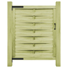 Poort 100X125 Cm Groen Geïmpregneerd Grenenhout
