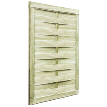 Poort 100X125 Cm Groen Geïmpregneerd Grenenhout