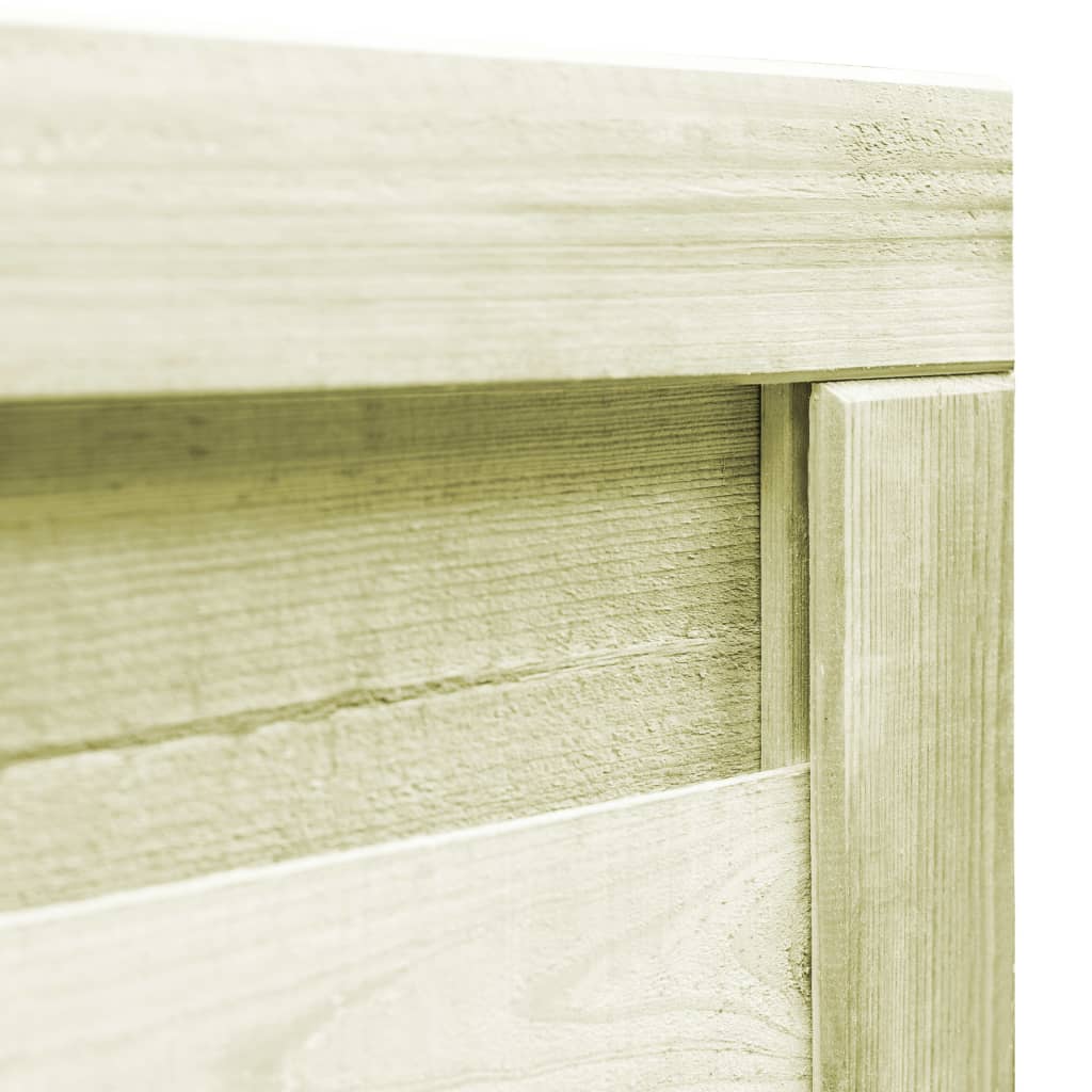 Poort Geïmpregneerd Grenenhout Groen 100 x 75 cm