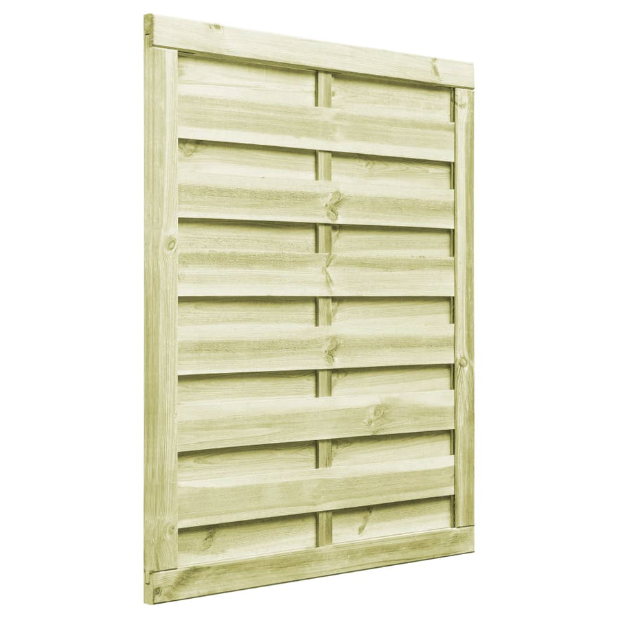 Poort 100x125 cm geïmpregneerd grenenhout groen 100 x 125 cm