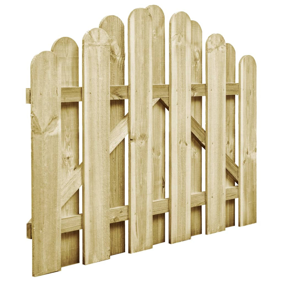 Poort Groen Geïmpregneerd Grenenhout 100 x 75 cm