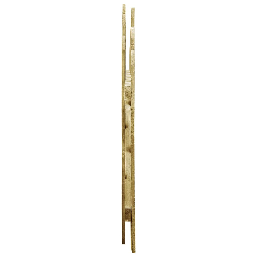 Poort Groen Geïmpregneerd Grenenhout 100 x 75 cm