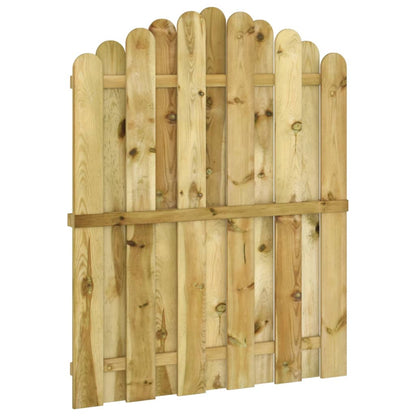Poort 100x125 cm geïmpregneerd grenenhout 100 x 125 cm