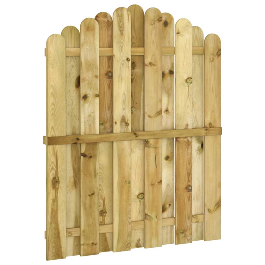 Poort 100x125 cm geïmpregneerd grenenhout 100 x 125 cm
