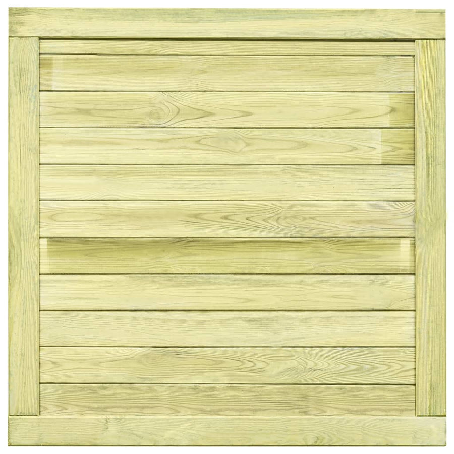 Poort 100x100 cm geïmpregneerd grenenhout 100 x 100 cm