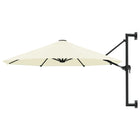 Wandparasol Met Metalen Paal 300 Cm Kleurig Zand