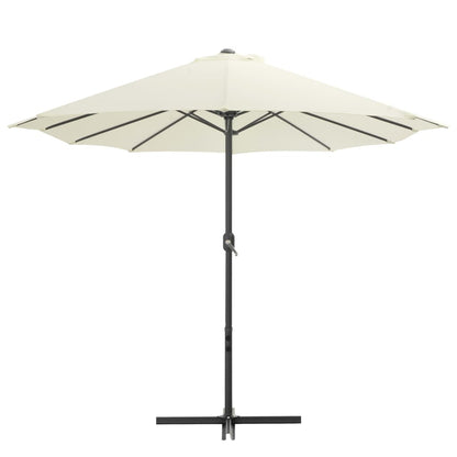 Parasol Met Aluminium Paal 460X270 Cm Kleurig Zand