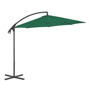 Zweefparasol 300 cm groen