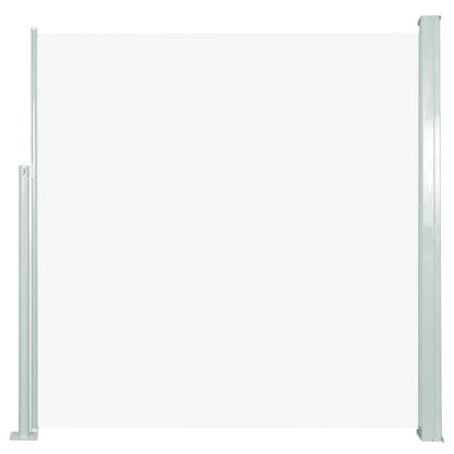 Windscherm Uittrekbaar Kleurig 140 x 300 cm Crème