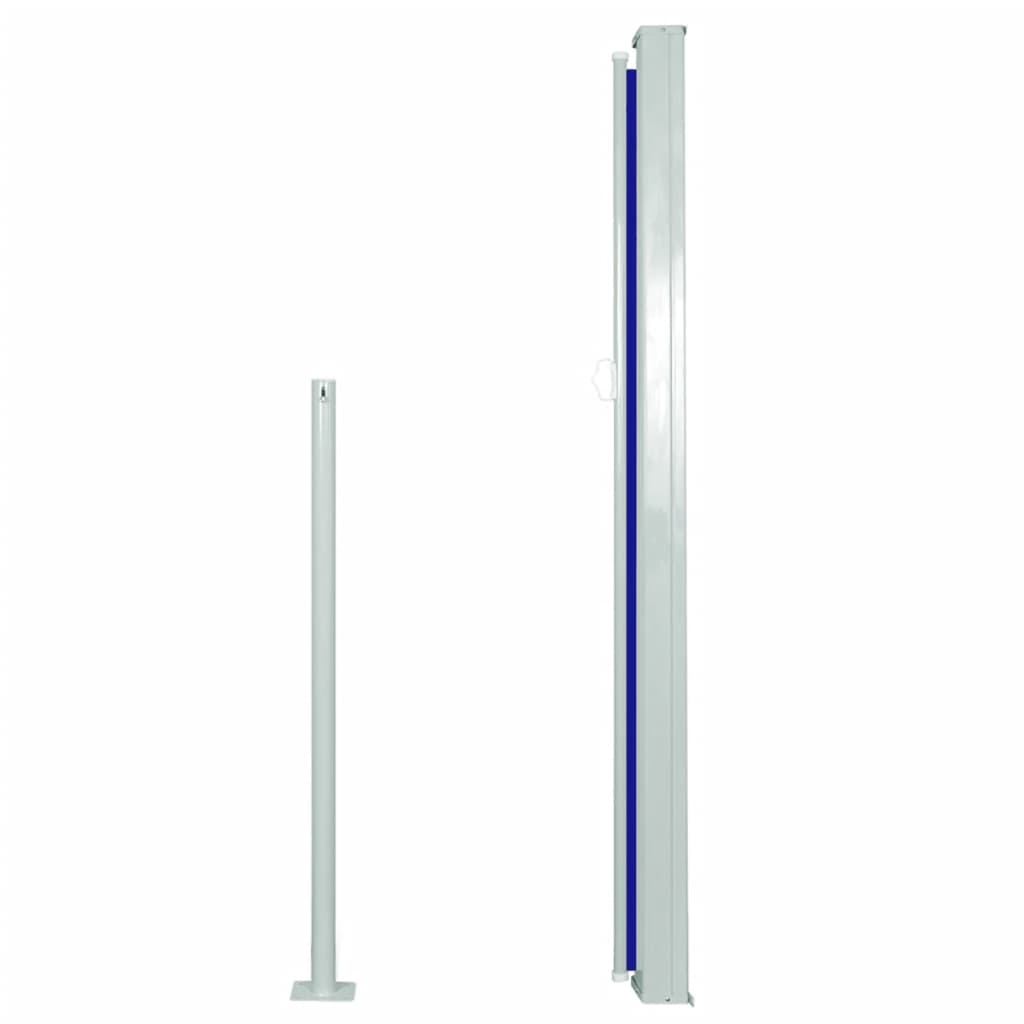 Windscherm Uittrekbaar 140 x 300 cm Blauw