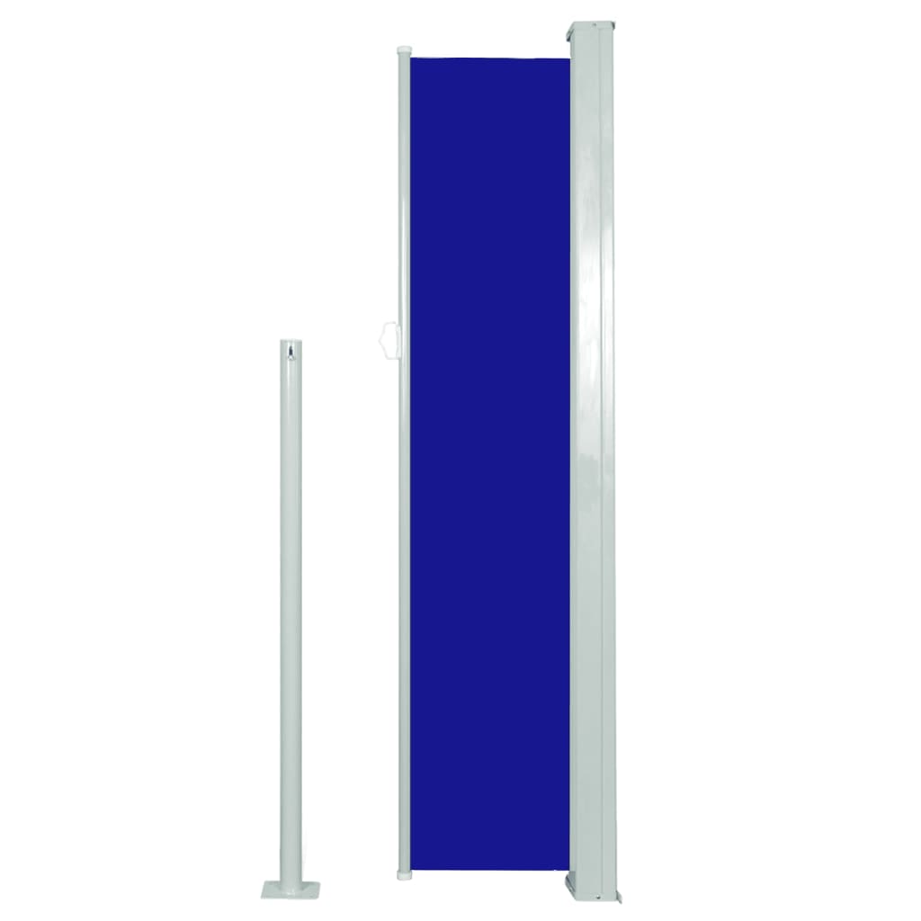 Windscherm Uittrekbaar 140 x 300 cm Blauw