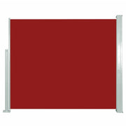 Windscherm uittrekbaar 300x120 cm rood