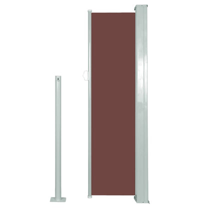 Windscherm Uittrekbaar 120X300 Cm Bruin 120 x 300 cm