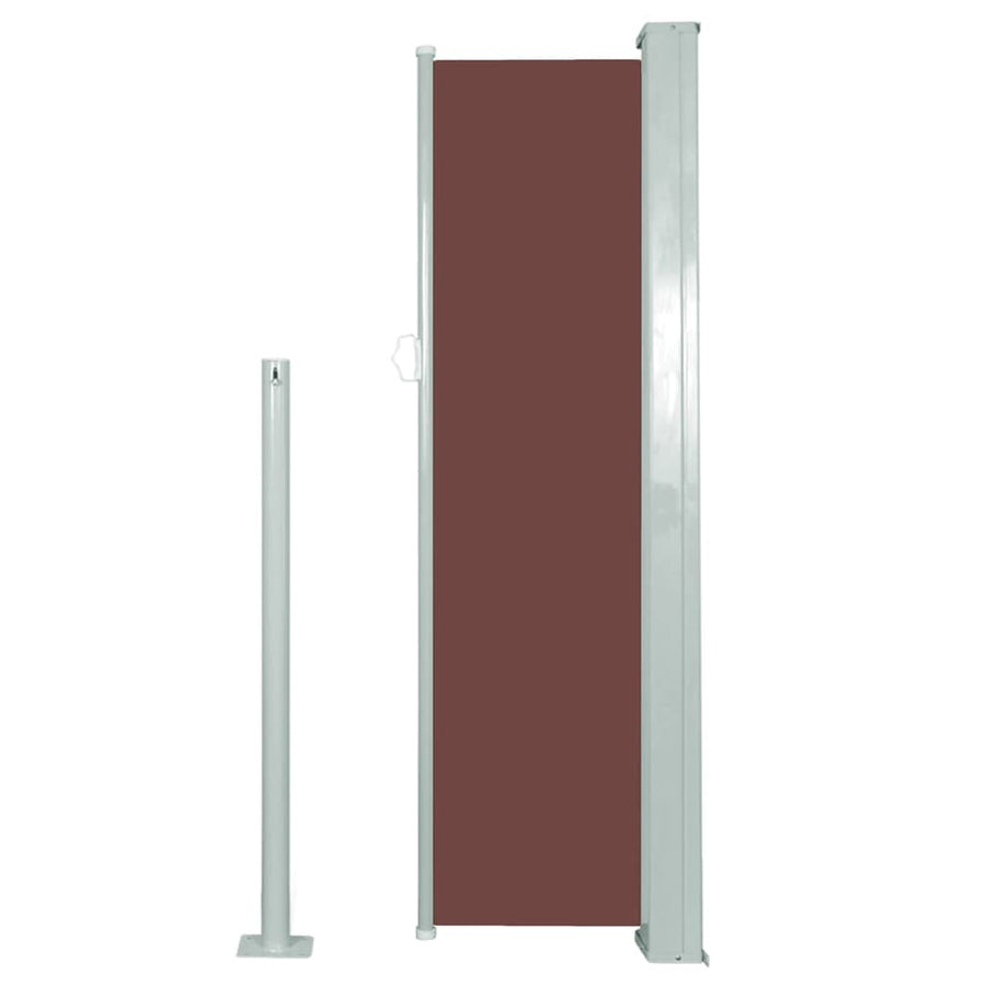 Windscherm Uittrekbaar 120X300 Cm Bruin 120 x 300 cm