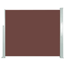 Windscherm Uittrekbaar 120X300 Cm Bruin 120 x 300 cm