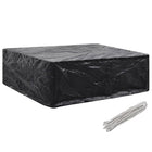 Garden furniture cover with 8 eyelets 250x210x90 cm