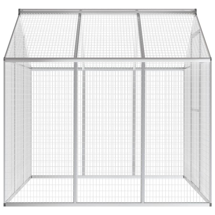 Volière 183x178x194 cm aluminium 183 x 178 x 194 cm