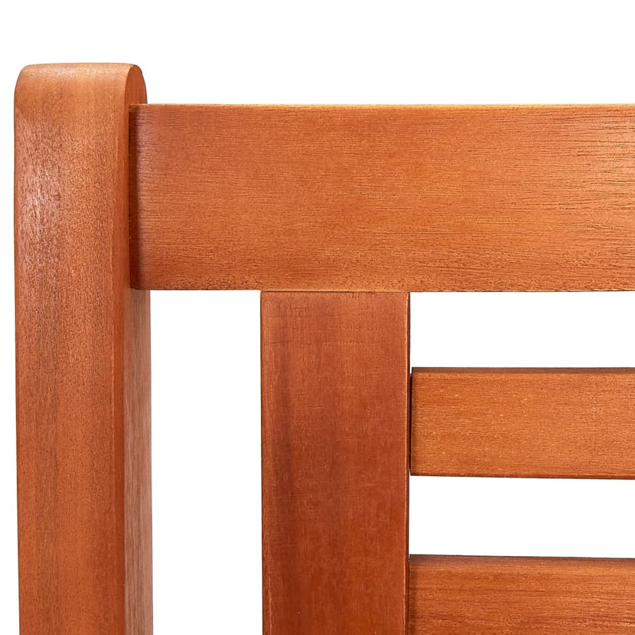 Tweezits Tuinbank 20 Cm Massief Eucalyptushout 120x60x89 cm