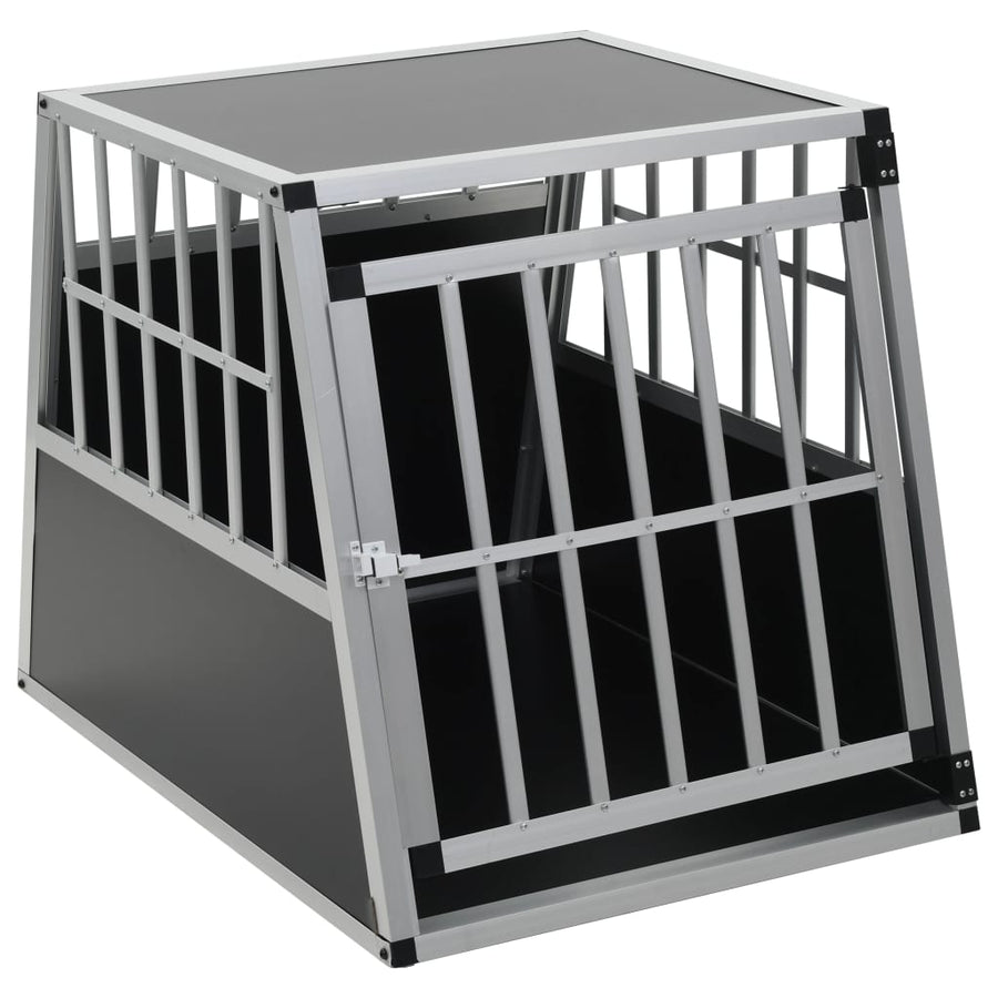 Hondenbench Met Enkele Deur 65X91X69,5 Cm 65 x 91 x 69.5 cm