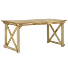 Tuintafel 160x79x75 cm geïmpregneerd grenenhout