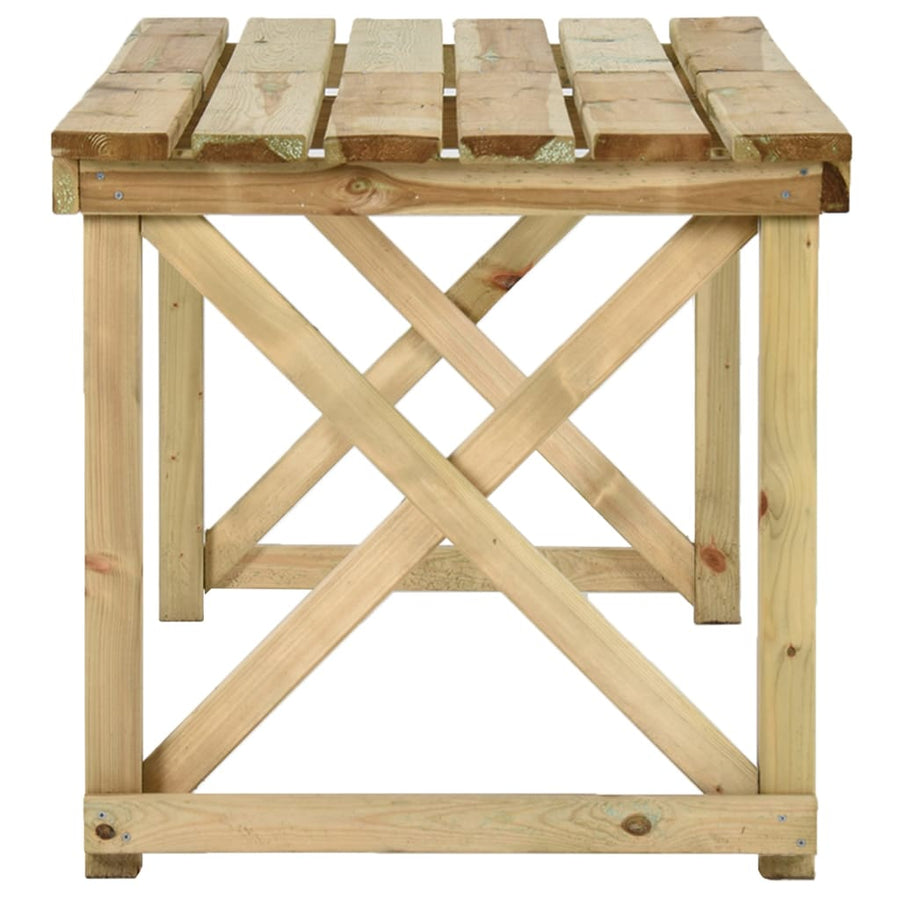 Tuintafel Hout 160 x 79 x 75 cm