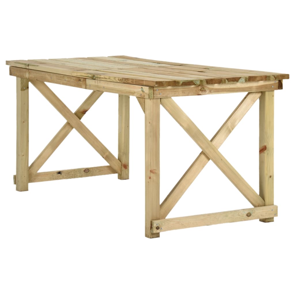 Tuintafel Hout 160 x 79 x 75 cm