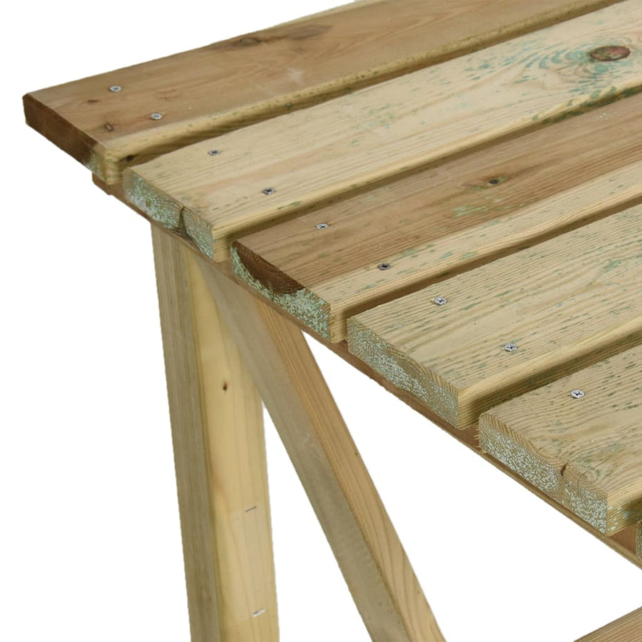 Tuintafel Hout 160 x 79 x 75 cm