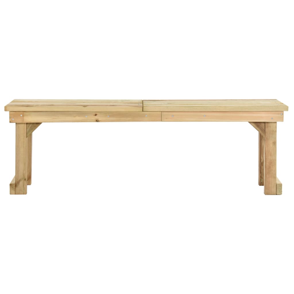 Tuinbank 140 Cm Geïmpregneerd Grenenhout