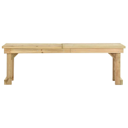 Tuinbank 140 Cm Geïmpregneerd Grenenhout
