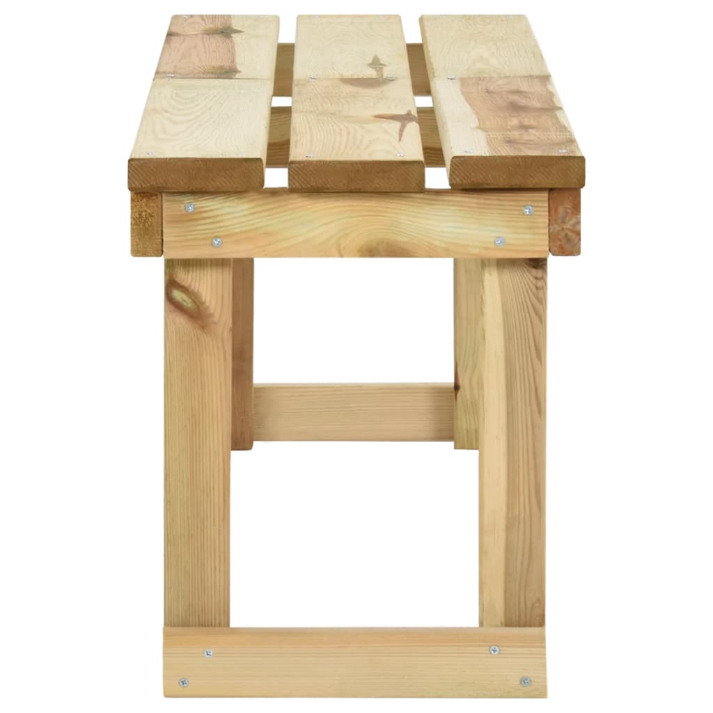Tuinbank 140 Cm Geïmpregneerd Grenenhout