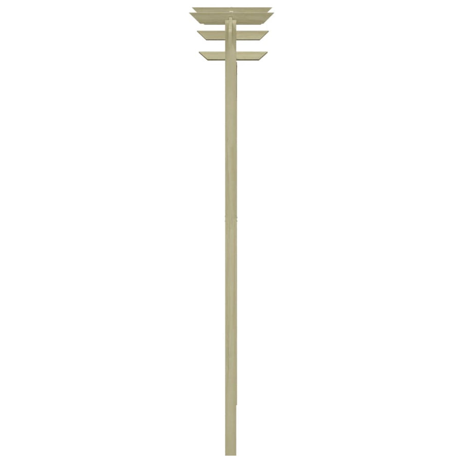 Pergola 180X210X40 Cm Geïmpregneerd Grenenhout