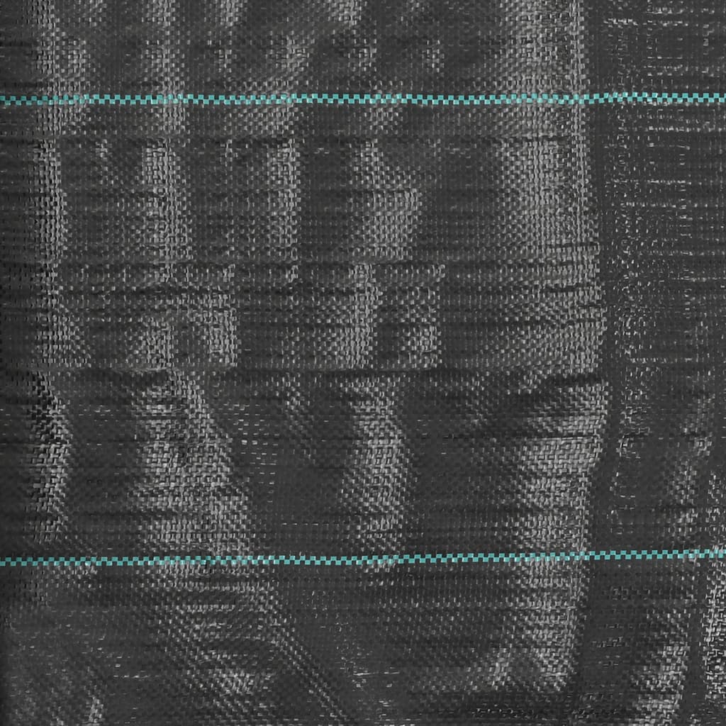Worteldoek 2x100 m PP zwart