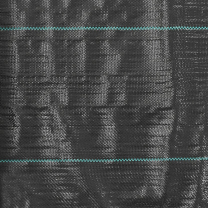 Worteldoek 2x100 m PP zwart