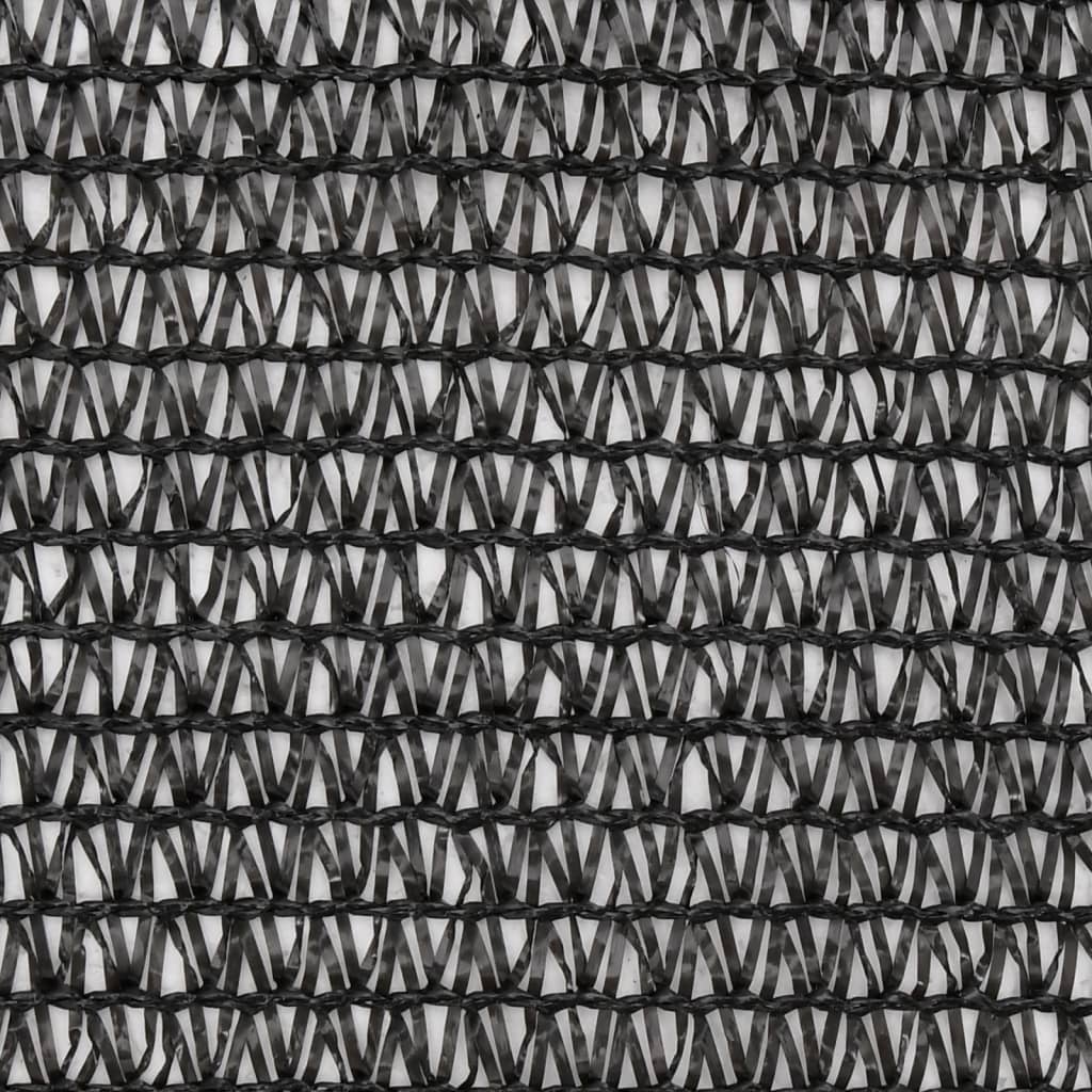 Privacynet 1,5x10 m HDPE zwart