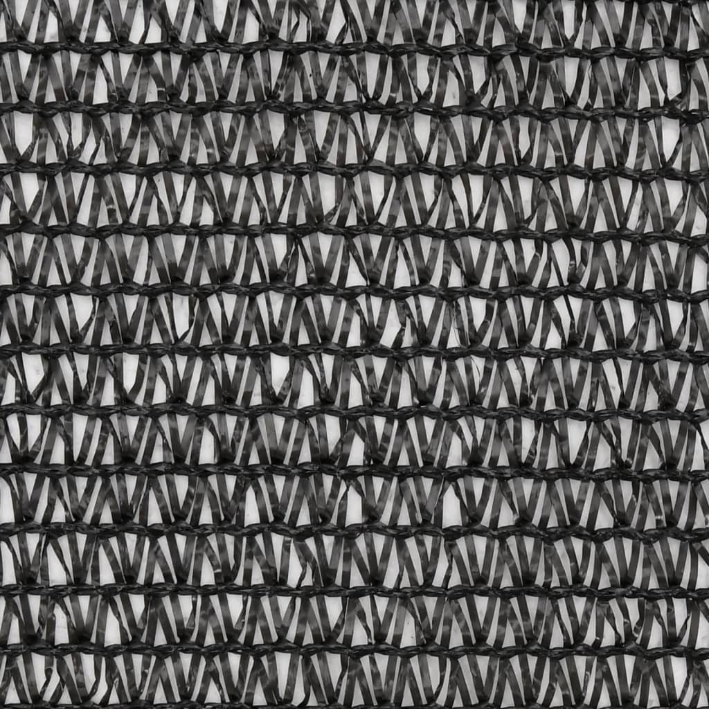 Privacynet 2x25 m HDPE zwart