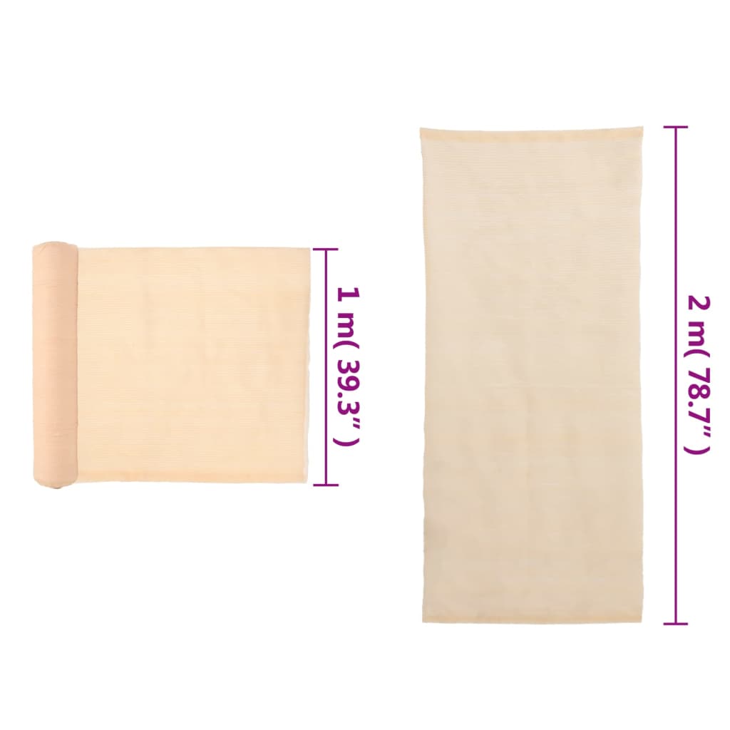 Privacynet 2x10 m HDPE beige