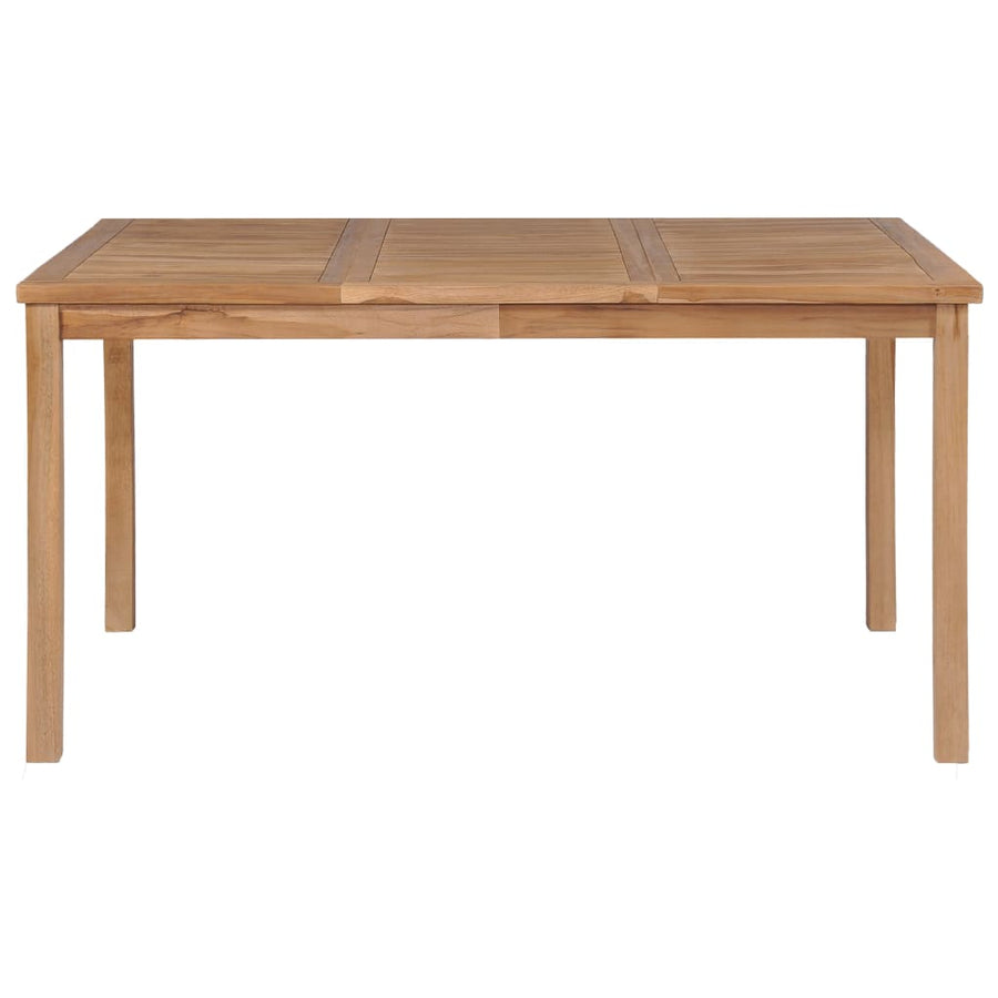 Tuintafel 150x90x77 cm massief teakhout 150 x 90 x 77 cm