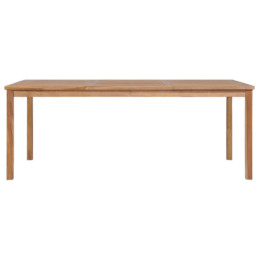 Tuintafel 200x100x77 cm massief teakhout 200 x 100 x 77 cm