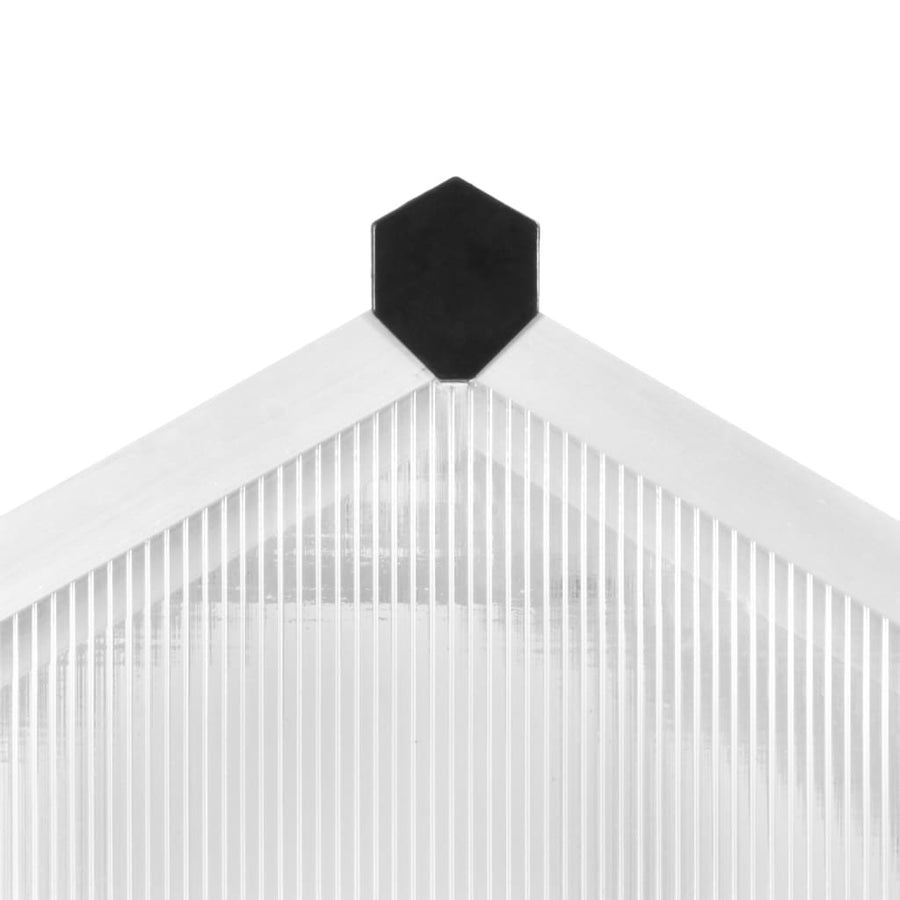 Tuinkas 3,4 M³ Aluminium 362 x 190 x 195 cm