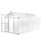 Greenhouse 15.6 m³ 421x190x195 cm aluminium