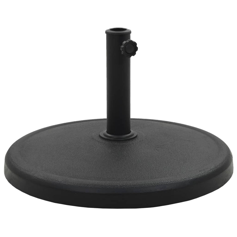 Parasolvoet Polyresin Zwart 19 kg