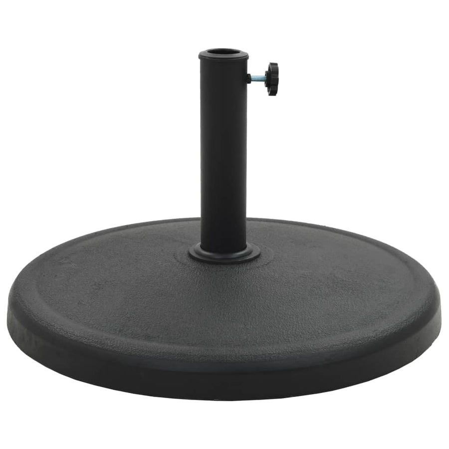 Parasolvoet Polyresin Zwart 19 kg