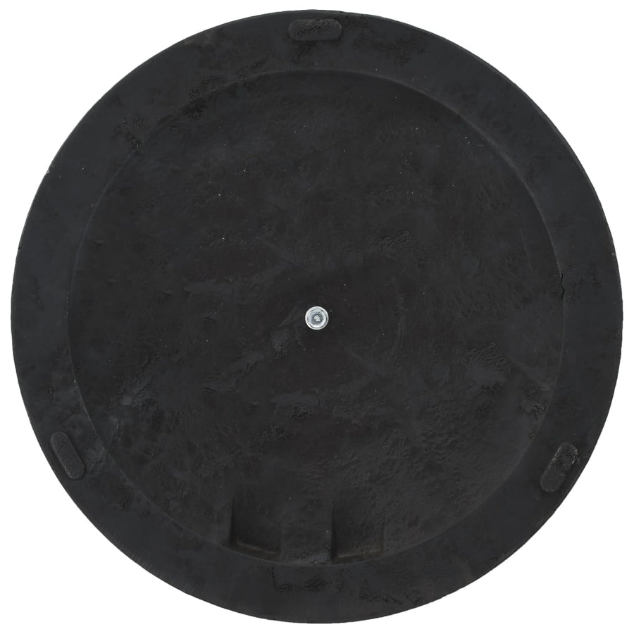 Parasolvoet Polyresin Zwart 19 kg