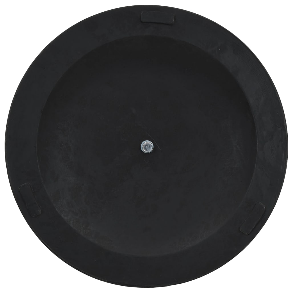 Parasolvoet Polyresin Bronskleurig 19 kg Rond